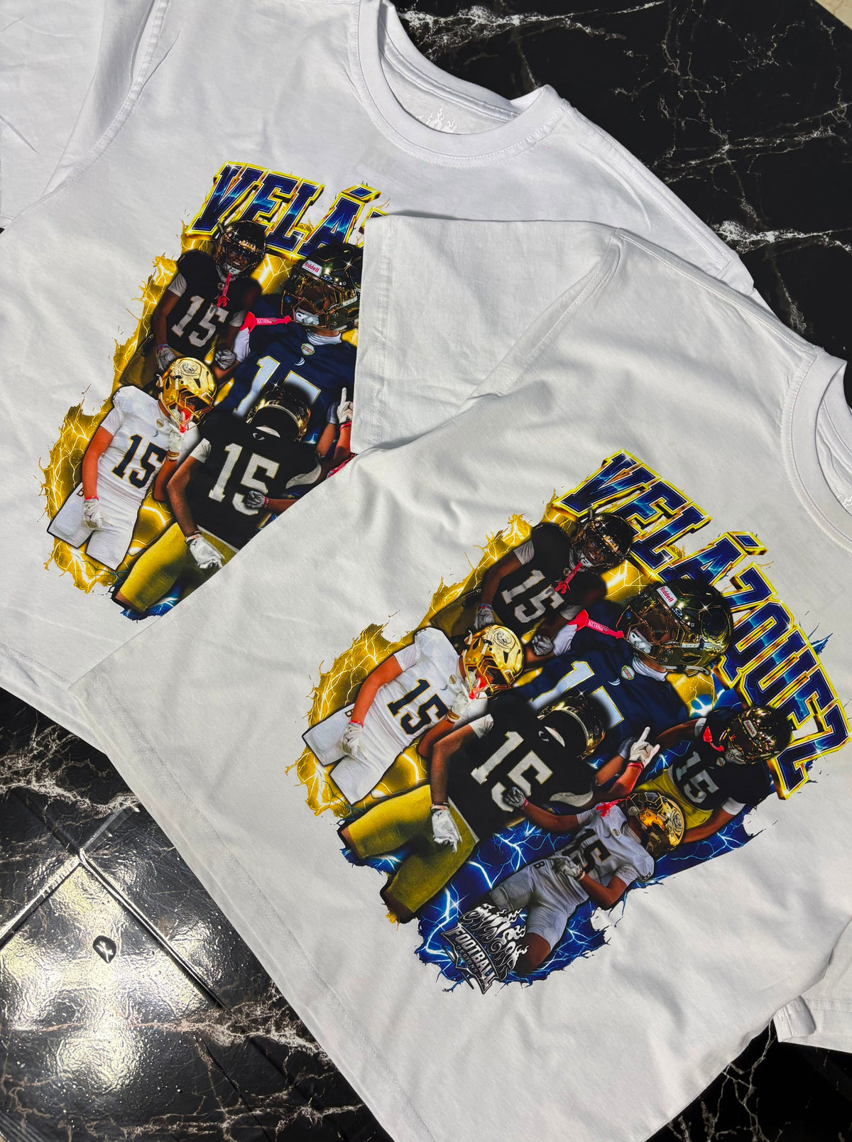 PLAYERA PERSONALIZADA FUTBOL AMERICANO-FIT NORMAL 🏈
