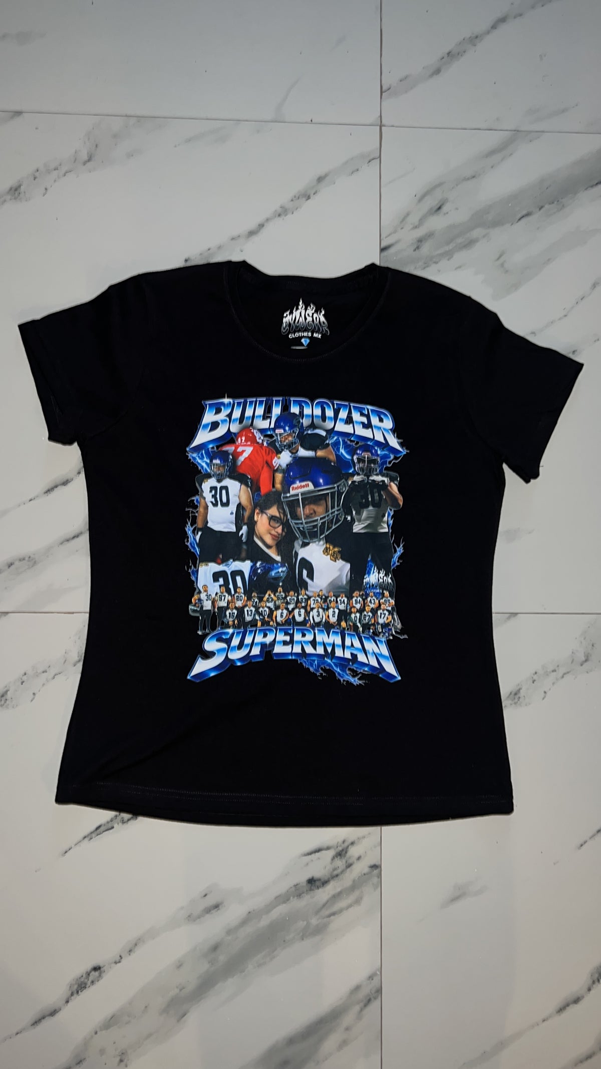 PLAYERA PERSONALIZADA FUTBOL AMERICANO-FIT NORMAL 🏈