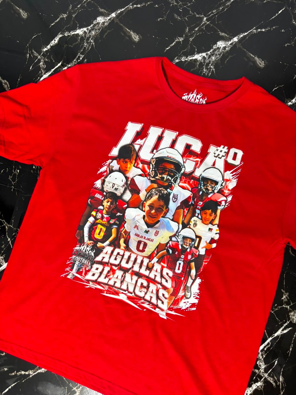 PLAYERA PERSONALIZADA FUTBOL AMERICANO-FIT NORMAL 🏈