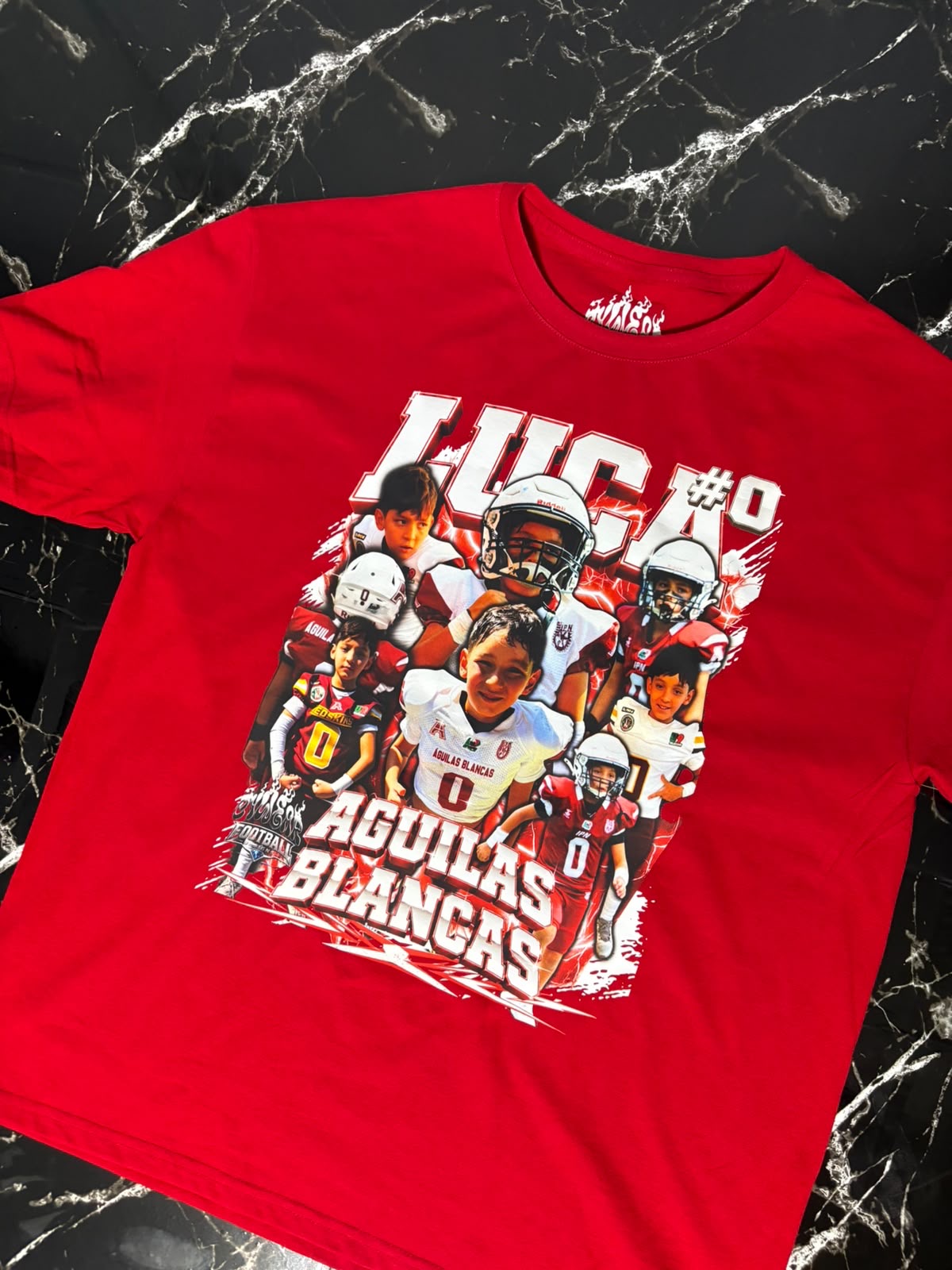 PLAYERA PERSONALIZADA FUTBOL AMERICANO-FIT NORMAL 🏈