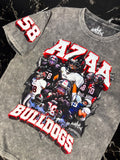 PLAYERA PERSONALIZADA FUTBOL AMERICANO- DESLAVADA 🏈
