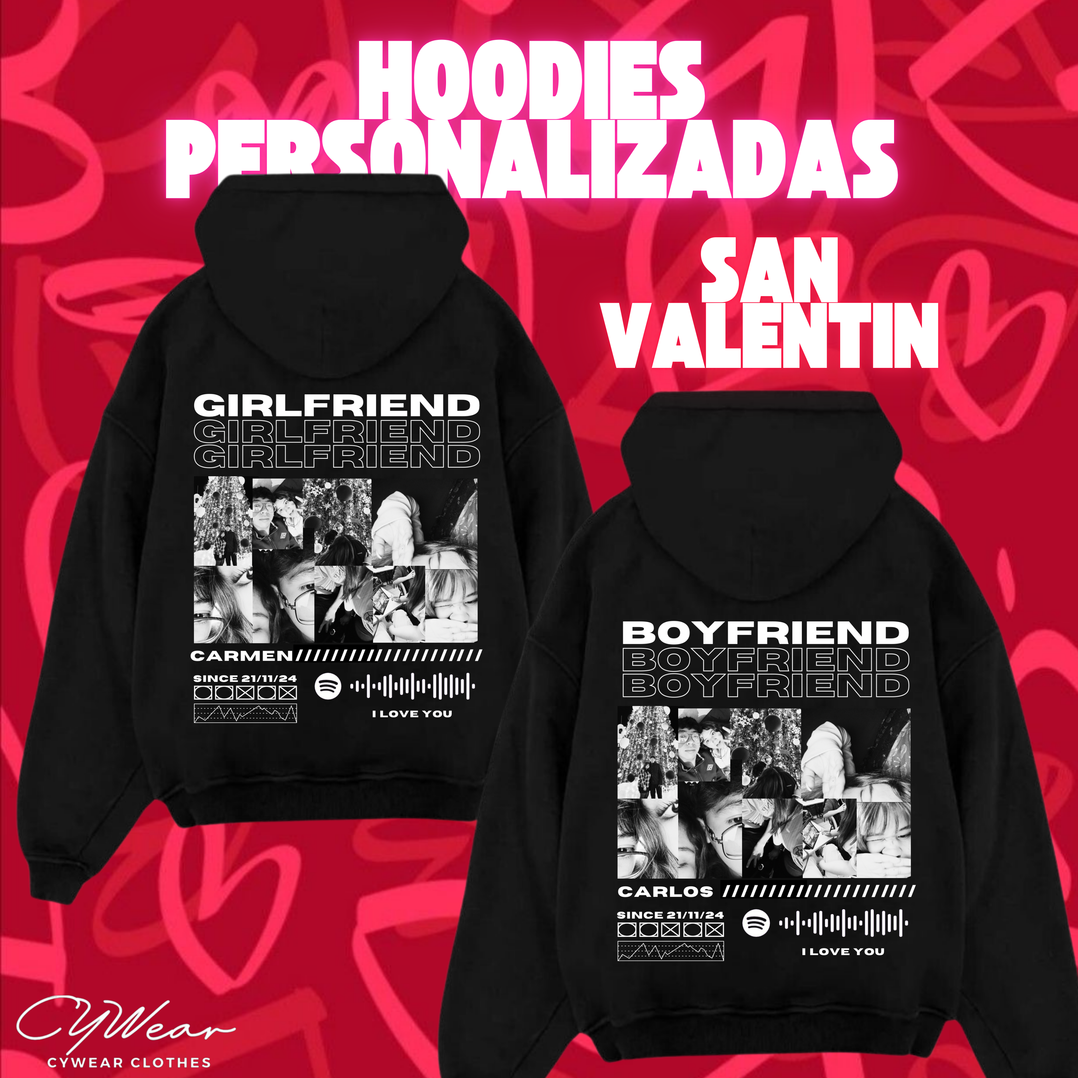 SUDADERA BOYFRIEND & GIRLFRIEND ❤️