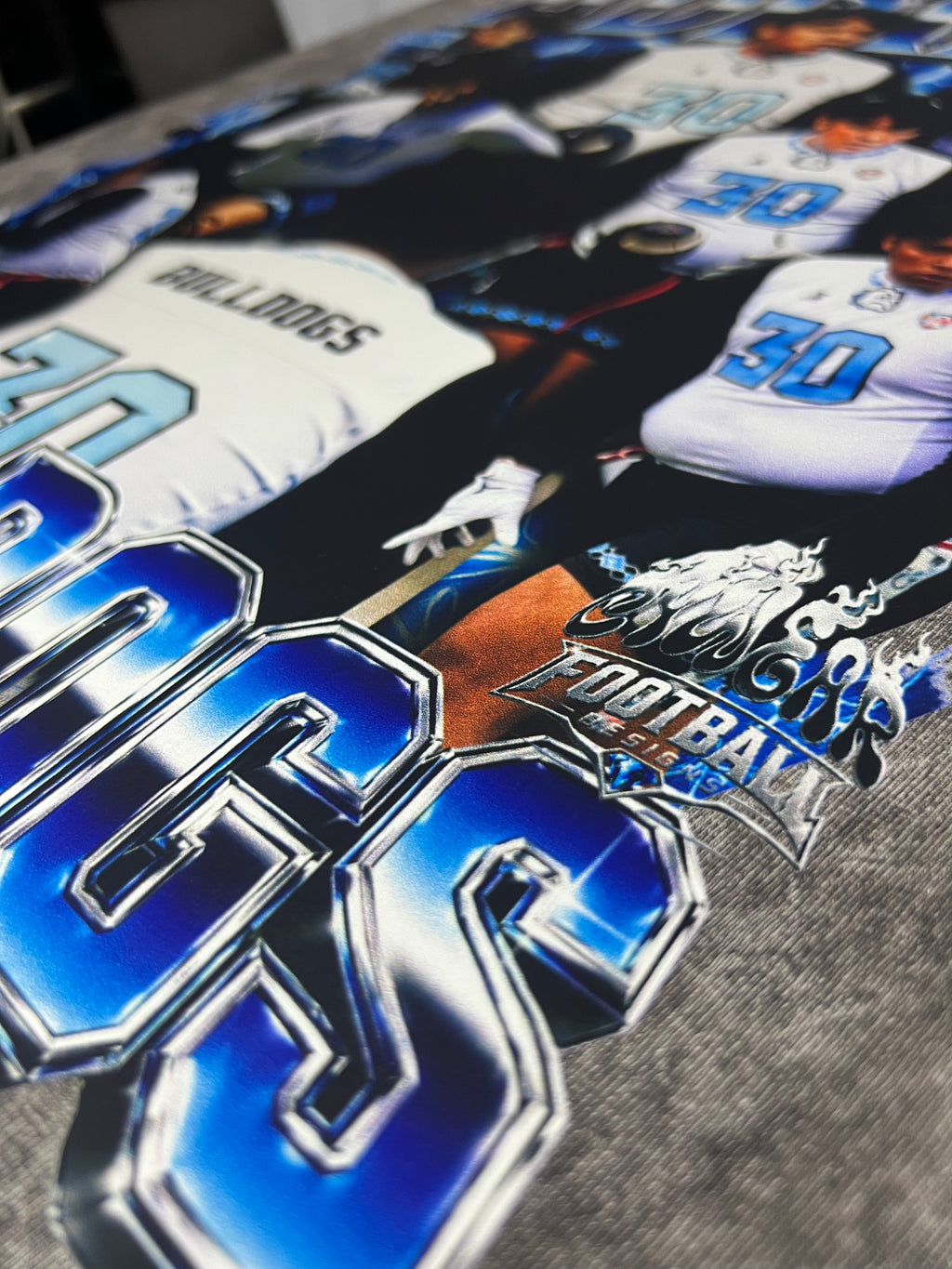 PLAYERA PERSONALIZADA FUTBOL AMERICANO- DESLAVADA 🏈