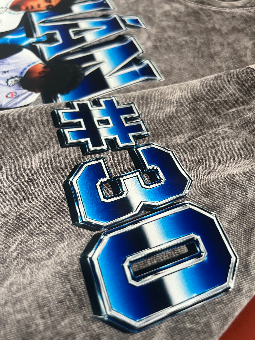 PLAYERA PERSONALIZADA FUTBOL AMERICANO- DESLAVADA 🏈