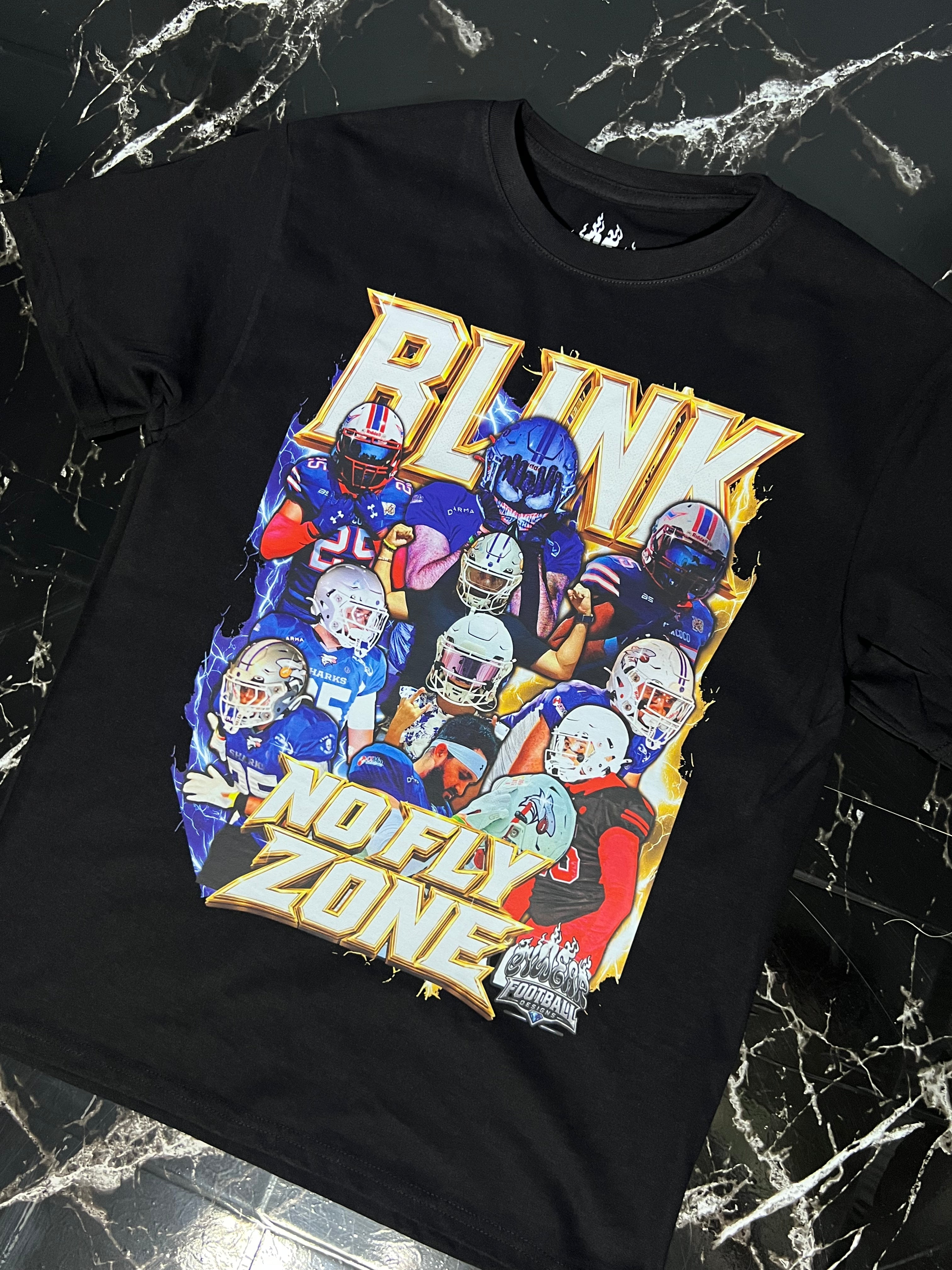 PLAYERA PERSONALIZADA FUTBOL AMERICANO-FIT NORMAL 🏈