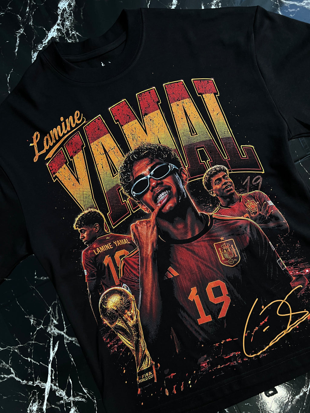Playera LAMINE YAMAL Copa del Mundo 2026 – Edición Especial 🏆⚽