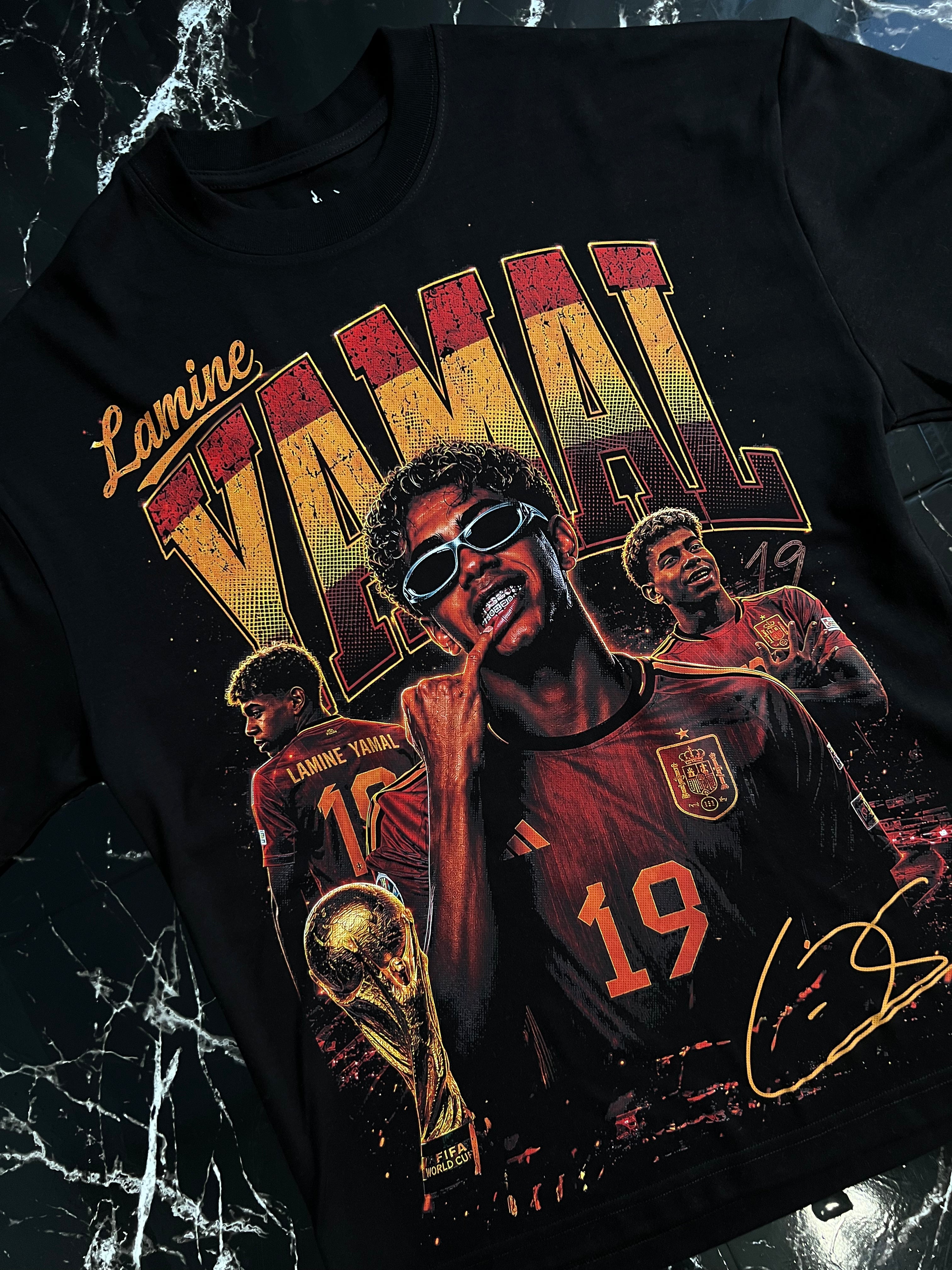 Playera LAMINE YAMAL Copa del Mundo 2026 – Edición Especial 🏆⚽