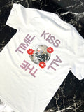 💋 Playera "KISS ALL THE TIME" Pedrería 💋