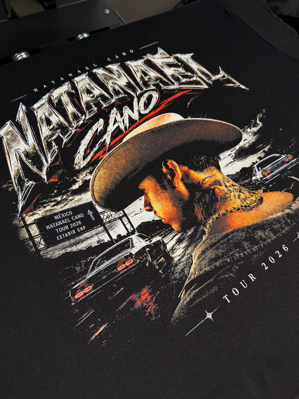 Playera Natanael Cano – APREVENIDO TOUR 2026 🎤🔥
