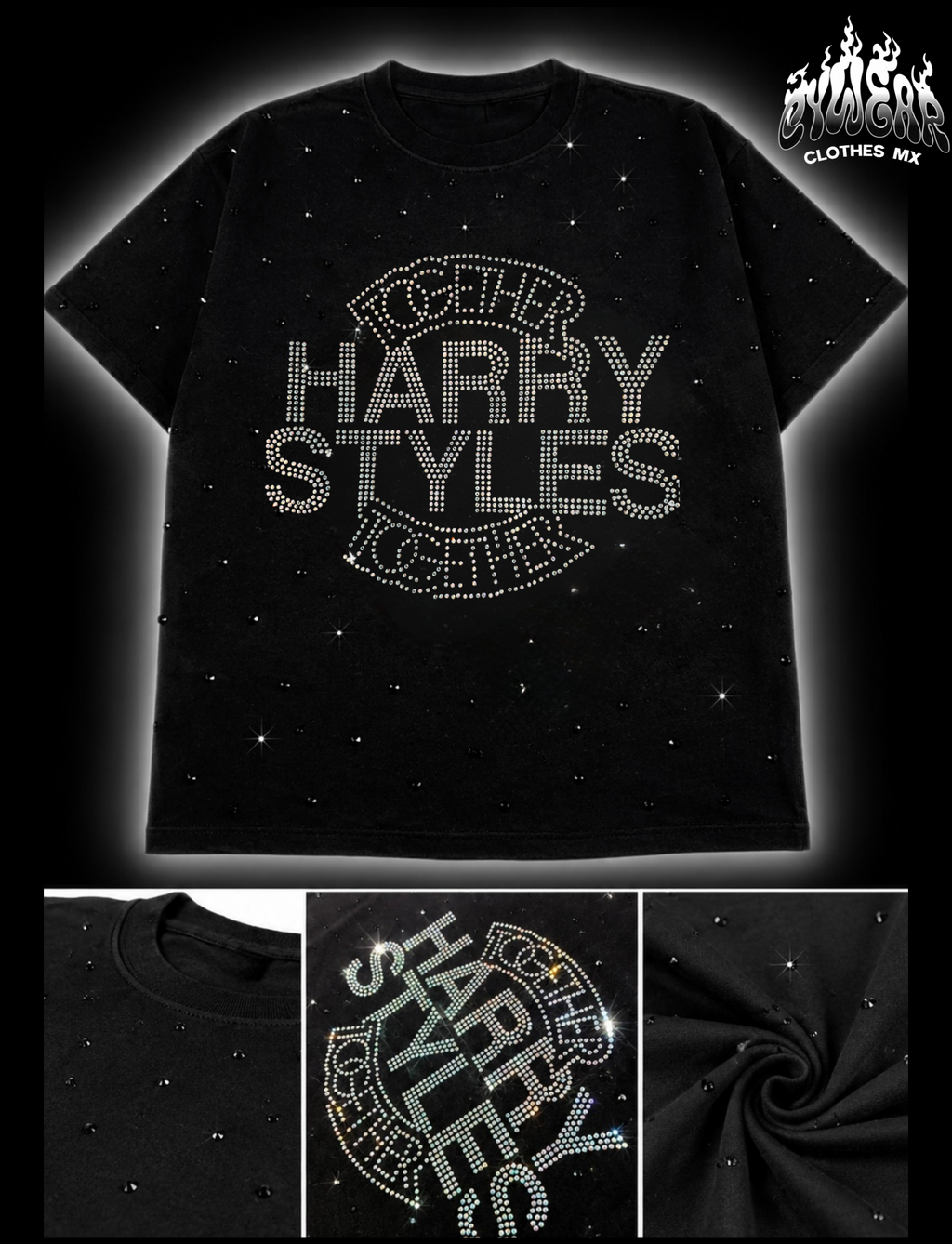 PLAYERA HARRY STYLES TOGETHER-PEDRERIA 💎