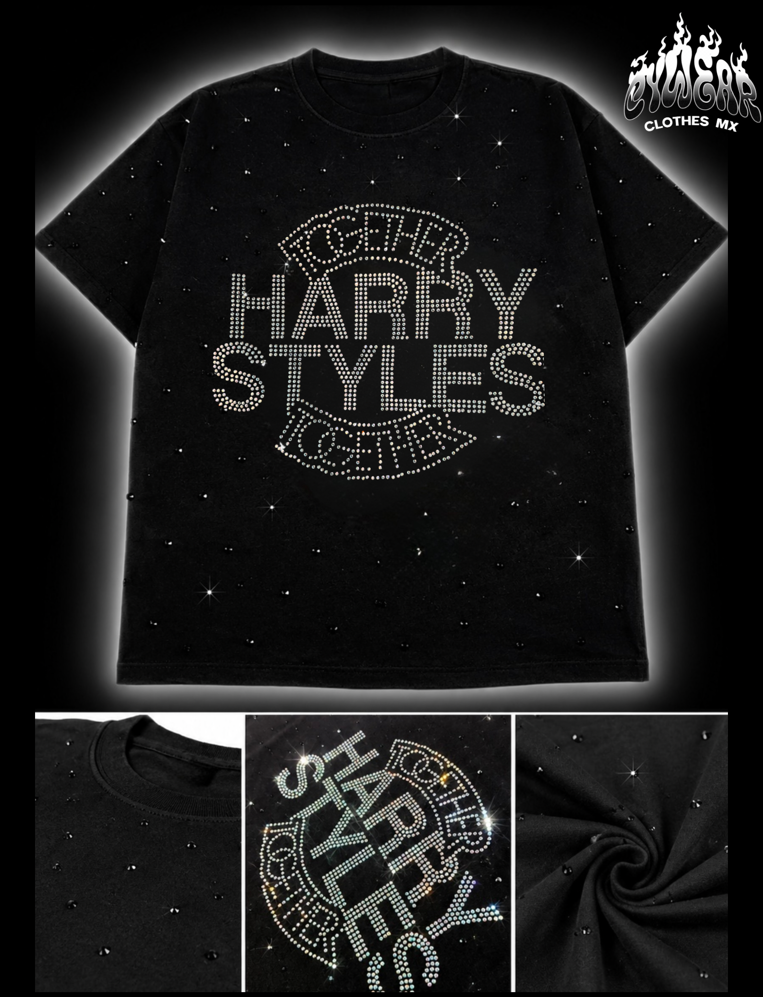 PLAYERA HARRY STYLES TOGETHER-PEDRERIA 💎