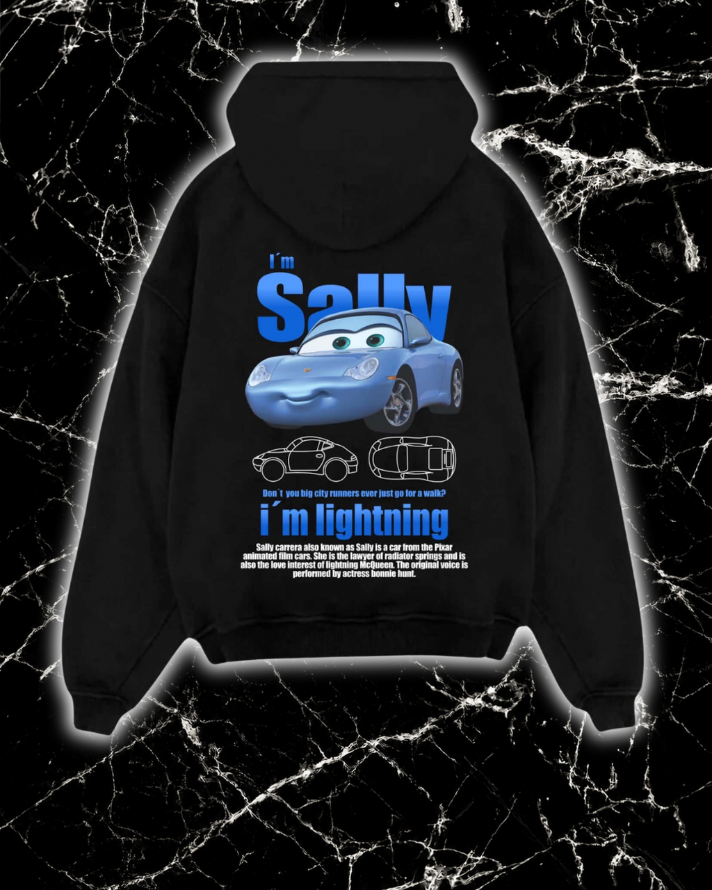 ❤️💙 Playeras Dúo Rayo McQueen & Sally – Acelera Junto a tu Persona Favorita 🚗✨