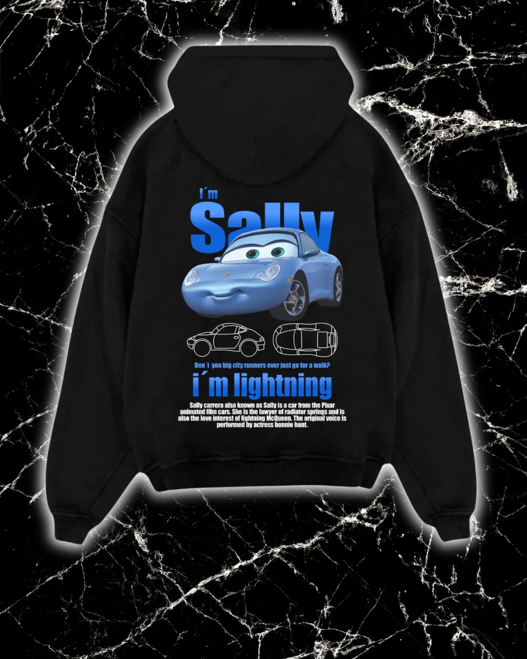 ❤️💙 Playeras Dúo Rayo McQueen & Sally – Acelera Junto a tu Persona Favorita 🚗✨