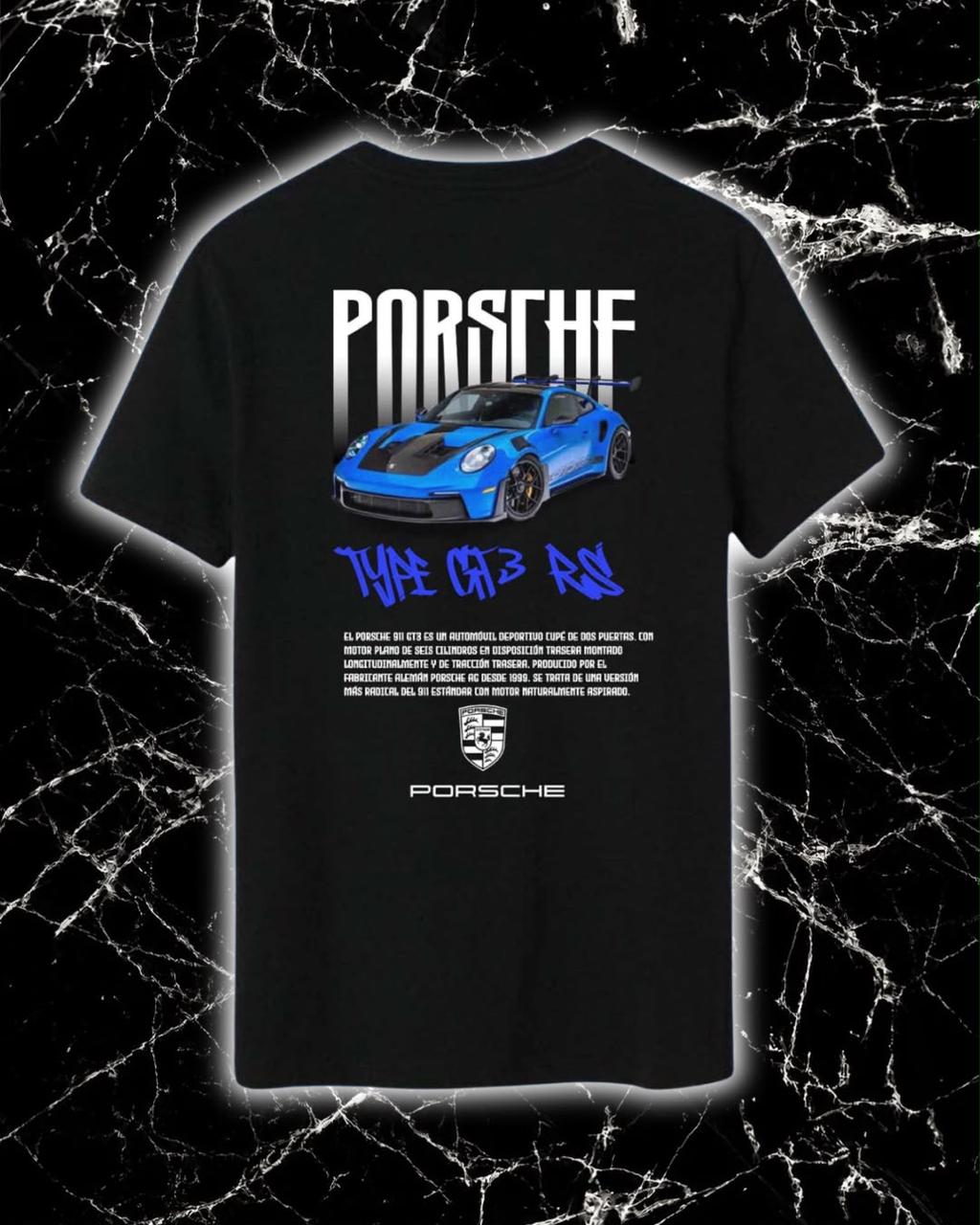 Playera y Sudadera Porsche GT3 RS – Blue Edition 🏎️💙