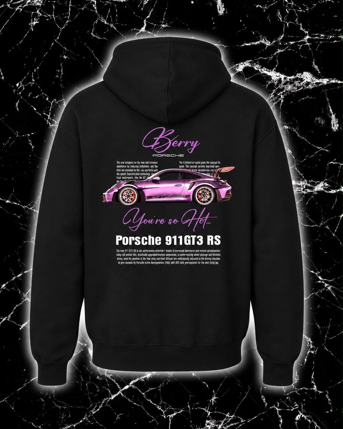 Playera Porsche 911 GT3 RS “Berry”🏎️🩷
