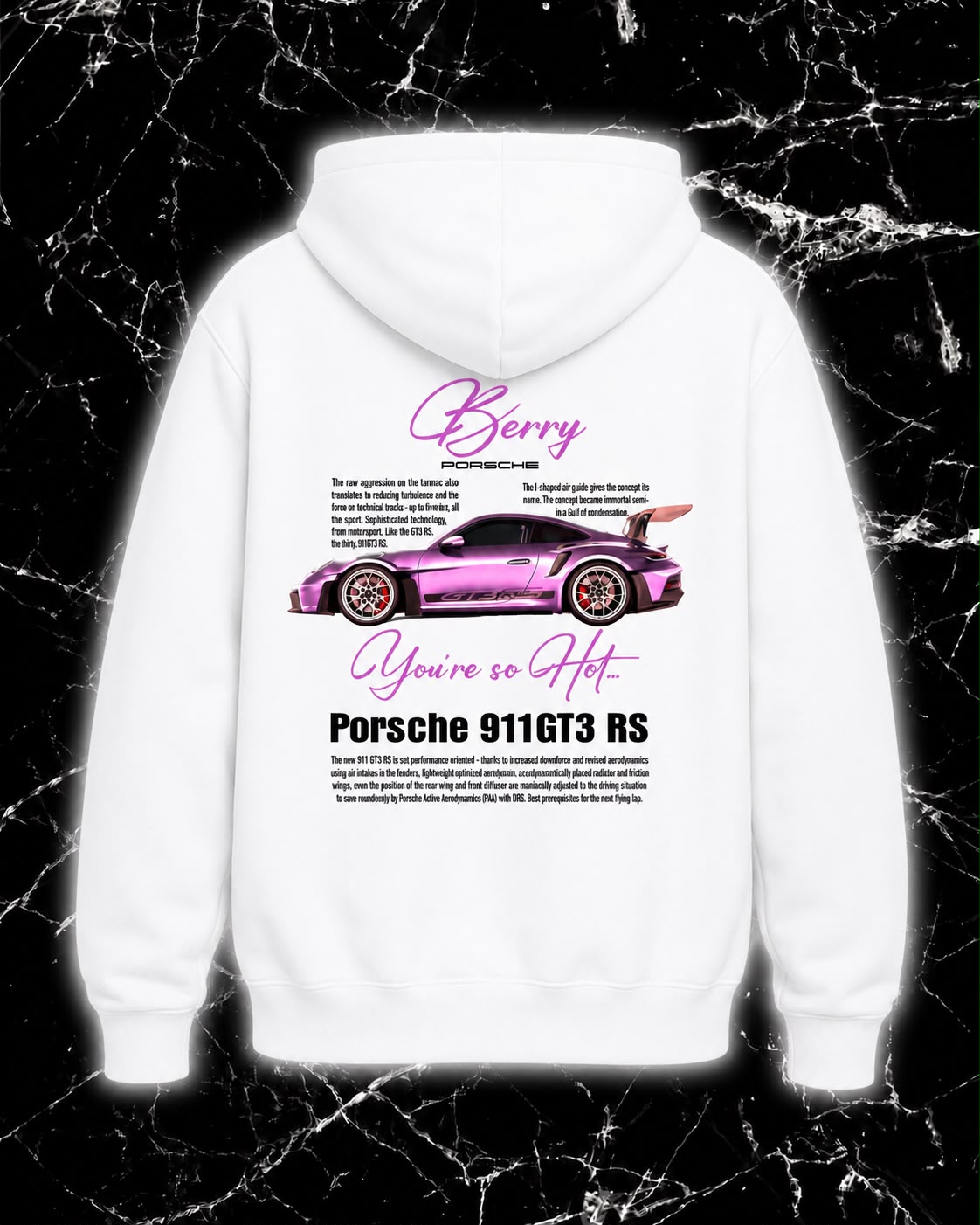 Playera Porsche 911 GT3 RS “Berry”🏎️🩷
