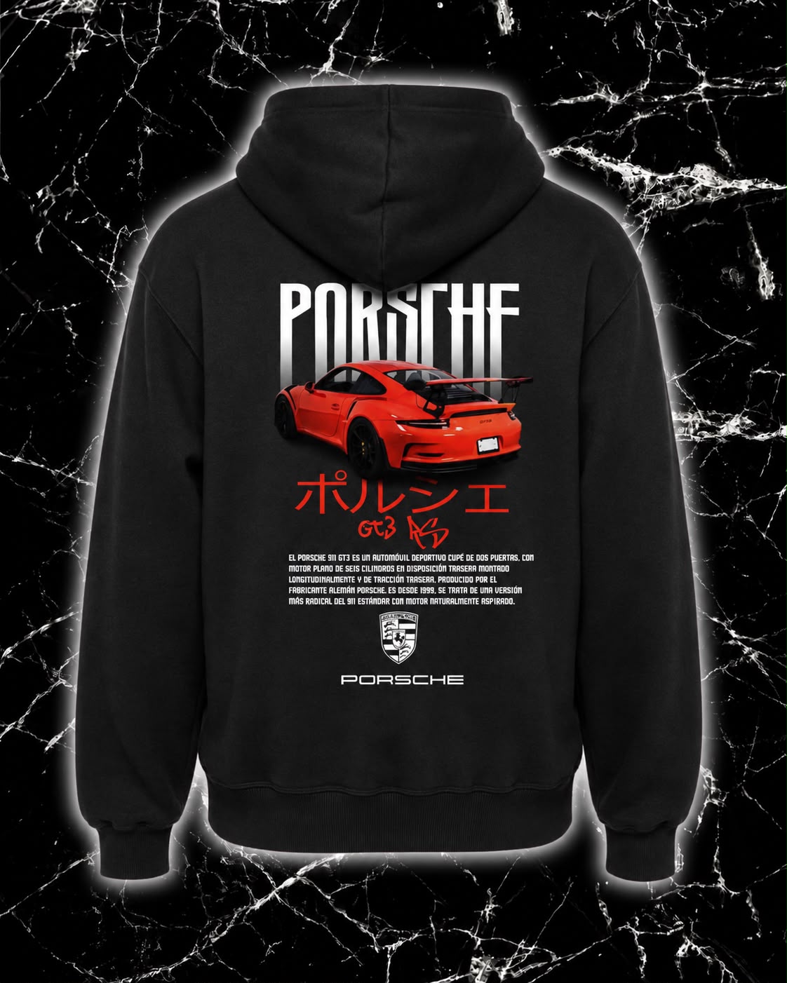Playera y Sudadera Porsche GT3 RS – Edición Performance 🏎️🔥