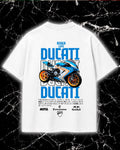 🏍️💙 Playera Ducati Biker Life – Racing Edition 🏁