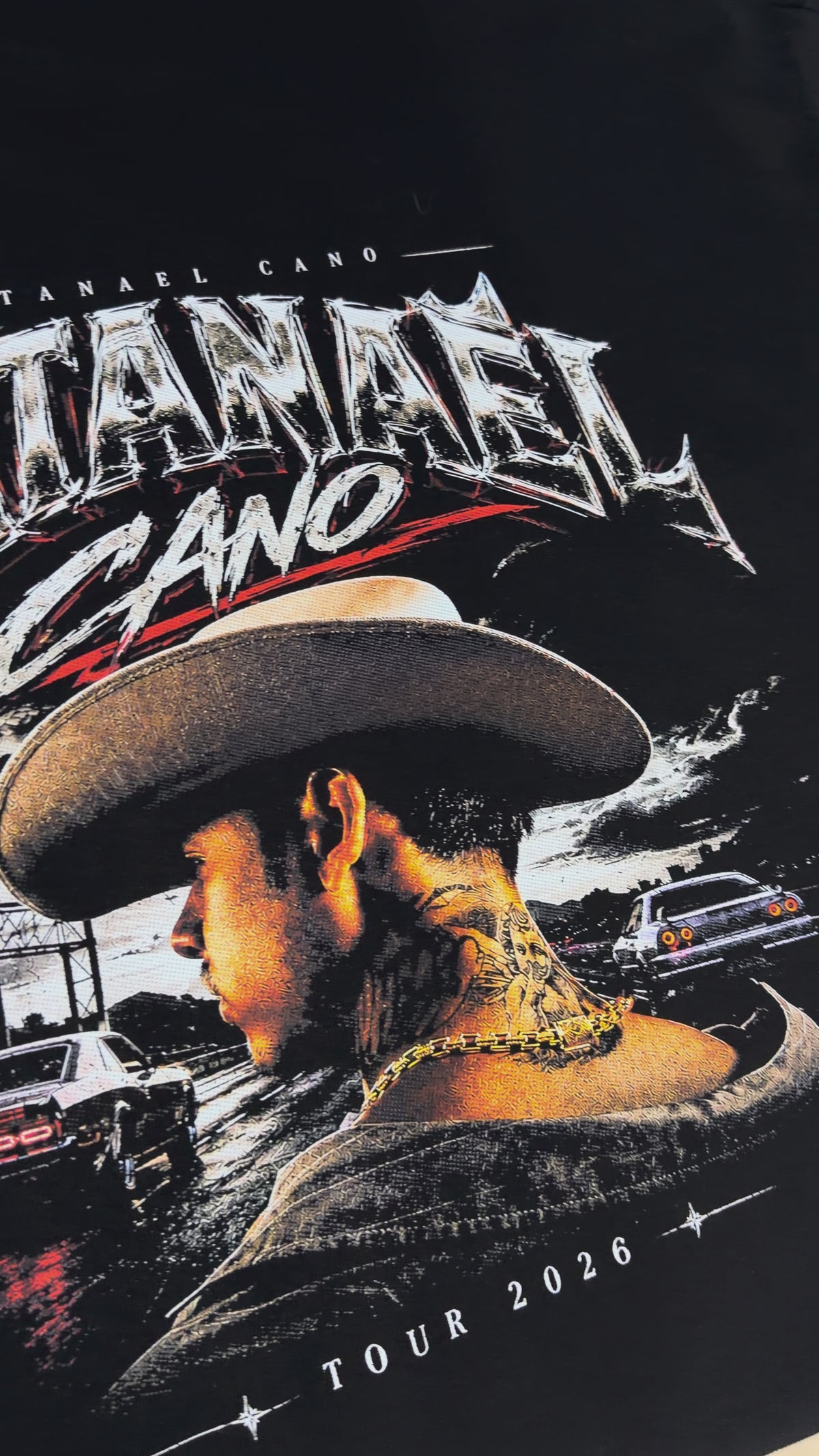 Playera Natanael Cano – APREVENIDO TOUR 2026 🎤🔥